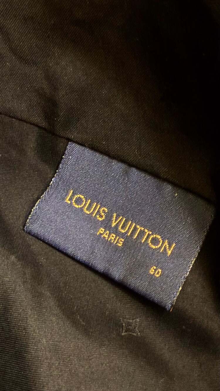 Louis Vuitton Monogram Jacquard Baseball Cap with Leather Strap